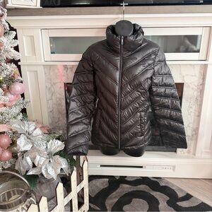 Women's Black Quilted Jacket